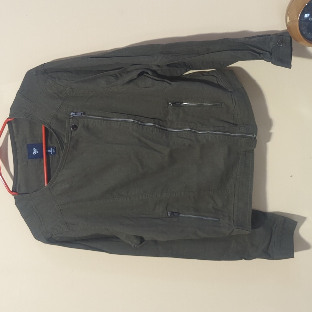 Gap size large olive green jacket